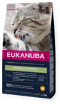 EUKANUBA száraz macskaeledel adult hairball csirke 10kg