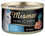 Miamor Feine Filets in Jelly macska konzerv tonhal&garnélarák 24x100g