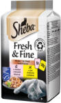 Sheba F&F macska tasak MP halas mix 6x50g