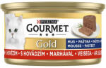 Gourmet Gold macska konzerv marha pástétom 12x85g