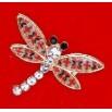 Flippy Martisor Brosa Mica in Cutie, Jolie, Dimensiune Brosa 2.5-3cm, Material Metal, Model Libelula Traditionala (teo-134778)