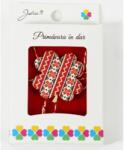Flippy Martisor Brosa Mica in Cutie, Jolie, Model Trifoi Traditional, Metal, 2, 5-3 cm, Multicolor (teo-134737)