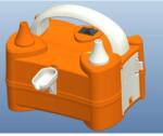 Flippy Pompa Electrica de Umflat Baloane, Flippy, cu Doua Iesiri, 220V, Putere 400W, Accesorii petrecere, Portocaliu (teo-131443)