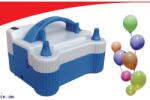 Flippy Pompa Electrica de Umflat Baloane, Flippy, cu Doua Iesiri, 220V, Putere 700W, Accesorii petrecere, Albastru-Gri (teo-131436)