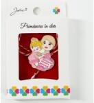Flippy Martisor Brosa Mica in Cutie, Jolie, Dimensiune Brosa 2, 5-3 cm, Material Metal, Model O Minune Pentru Bunica, Roz (teo-134768)