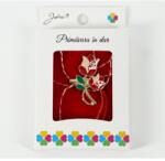 Flippy Martisor Brosa Mica in Cutie, Jolie, Dimensiune Brosa 2.5-3cm, Material Metal, Model Lalele Traditionale (teo-134761)