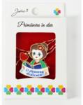 Flippy Martisor Brosa Mica in Cutie, Jolie, Dimensiune Brosa 2, 5-3 cm, Material Metal, Model O Doamna Dedicata, Multicolor (teo-134745)