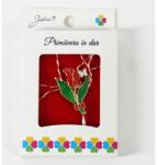 Flippy Martisor Brosa, Jolie, Model Lalea, Metal Emailat in Culori, Sistem de Prindere cu Ac, Dimensiune 2.5-3 cm, Ambalaj Individual cu Design, Multicolor (teo-134730)