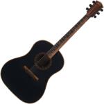 BromoGuitars BAT9MEBK Black Chitară electro-acustică Dreadnought