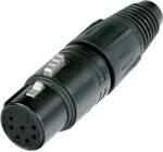 Neutrik NC7FX-B XLR csatlakozó (NC7FX-B)
