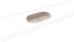KALDEWEI Centro mosdótál 61x38 cm ovális alulról beépíthető barna/bézs matt 903206003661 (903206003661)
