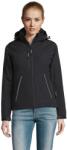 SOL'S Női Rock Padded Soft Shell kabát M fekete