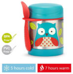 Skip Hop Állatkert Étel termosz kanállal/villával Bagoly 325 ml, 3r+ - vitalcafe