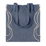 SOL'S Atlanta két fogantyús zsinóros táska kék