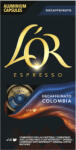 L'OR L'OR Colombia Decaffeinato Koffeinmentes ALU kapszula Nespresso®-hoz 10 db
