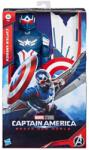 Hasbro Figurină de joc Captain America cu mască Titan Hero Avengers de 29 cm - Hasbro (F9301) Figurina