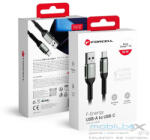  FORCELL F-ENERGY C256 cable USB A to Type C QC4.0 3A 66W Cafule 3 m black