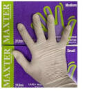  Gumikesztyű latex púderes M 100 db/doboz Maxter