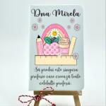 Gravolo Agenda Personalizata Alba pentru invatatoare (C1457)