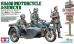 TAMIYA 1: 35 KS600 Motorcicle & Sidecar (35384)