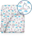  Cearșaf de bumbac - unicorni