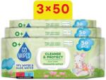 Go Wipes Aloe vízzel, kamillás törlőkendő 3× 50 db (150 db) (BABY23200s3)