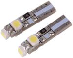 SEFIS M-Style LED izzó T5 3528 3SMD műszerfal/kilométeróra háttérvilágításhoz - fehér 2db (5123-MS-048472)
