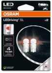 OSRAM LEDriving SL T10 W5W LED piros 2825DRP-2BL