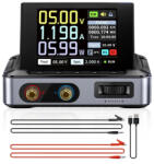 FNIRSI DPS-150 - programozható labortápegység: 30 V, 5 A, 150 W, színes grafikus kijelző, PC-kapcsolat (dps150)