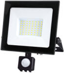 Kobi LED reflektor halogén 50W 4270lm 4000K IP65 fekete mozgásérzékelő MH Kobi (KOBNAS512)
