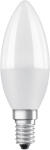 OSRAM LED izzó E14 B39 7.5W = 60W 806lm 6500K Hideg 220° LEDVANCE (4099854073984)
