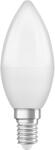 OSRAM LED izzó E14 B37 4.9W = 40W 470lm 2700K Meleg 220° LEDVANCE (4099854073625)