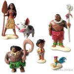 Yiwu Qigiang Toys Co. Ltd 6 db-os Vaiana Moana figura szett