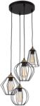 TK Lighting Lustra Negru Cupru 4xE27 GALAXY 2713TK (2713TK)