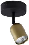 TK Lighting Plafoniera/ Aplica perete Negru Auriu 1xGU10 TOP 3301TK (3301TK)