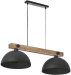 TK Lighting Lustra Negru Bej 2xE27 OSLO 1706TK (1706TK)