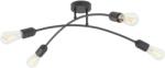 TK Lighting Plafoniera Negru 4xE27 HELIX 4687TK (4687TK)