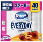 Ooops! Everyday Peach 3 rétegű 40 tekercs