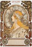 Grafika Grafika Art 33428 - La Plume, 1896-97, Alphonse Mucha - 1000 db-os puzzle
