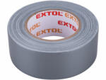 Extol Premium ragasztószalag textiles, szürke, 50mm×50m (hobby szalag / duckt tape) (8856312) - megatool