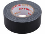 Extol Premium ragasztószalag textiles, fekete, 50mm×50m (hobby szalag / duckt tape) (8856313) - megatool