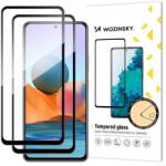 Wozinsky Folie de protectie Ecran WZK pentru Xiaomi Redmi Note 12 4G / Note 12 Pro 4G / Note 12 Pro 5G / Note 12 Pro+ / Note 12, Sticla Securizata, Full Glue, Set 2 bucati, Neagra