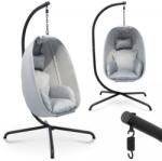 Miadomodo Függő hintaszék 160 kg szürke (HGSMG-gr)