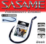 SASAME Beak Ringed füles pontyozó horog - Black Nickel - 6