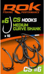  ROK - MEDIUM CURVE SHANK - teflon horog - 6-os