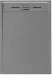 Welland kőhatású zuhanytálca szifonnal 80 x 110 cm - szürke (GT-11080LS) - miniwebshop