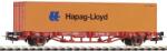 Piko 57700 Konténerszállító kocsi, Lgs579, Hapag-Lloyd, DB AG V (4015615577003)