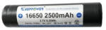 KeepPower 16650 2500mAh P1826C tölthető elem 3, 7V Litium-ion akkumulátor (KeepPower-P1826C)