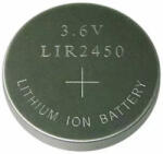 LIR2450 3, 6V 120mAh OEM Li-ion gombelem akkumulátor (LIR2450-OEM)