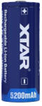 XTAR 26650 3, 6V 5200mAh 18.72Wh védelemmel ellátott Li-ion akkumulátor (Xtar-26650-5200-KT-PCB)